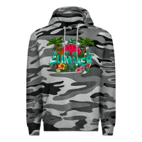 Slate Camo Summer Premium Hoodie - CowhideDigitalArt