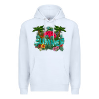 White Summer Premium Hoodie - CowhideDigitalArt