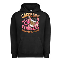 Pigment Black caffeine and kindness brewtiful blend Urban Hoodie - JahusDesignShop