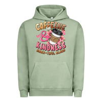Pigment Oil Green caffeine and kindness brewtiful blend Urban Hoodie - JahusDesignShop