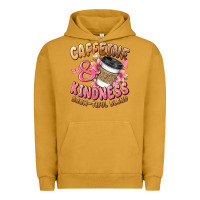 Pigment Peanut Butter caffeine and kindness brewtiful blend Urban Hoodie - JahusDesignShop