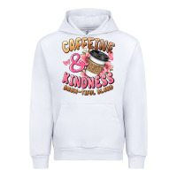 White caffeine and kindness brewtiful blend Urban Hoodie - JahusDesignShop