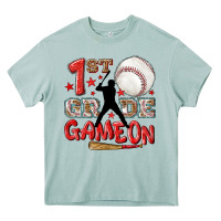 Arona back to school 1st baseball game on Heavy Core Tee - NancyCooperArtShop