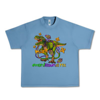 Pebble Blue mardi saurus rex olivia Urban Heavy Tee - OliviaCreatesArt