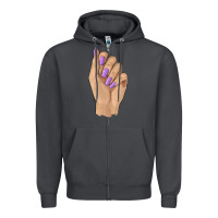 Smoke nail Zipper Hoodie - BarkalooDesign