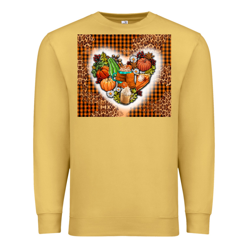 Western Fall Heart Premium Sweatshirt by AdoDesignShop | Teevron
