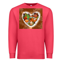 Cardinal western fall heart Premium Sweatshirt - AdoDesignShop