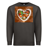 Smoke western fall heart Premium Sweatshirt - AdoDesignShop