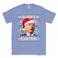 Colony Blue Santa Joe Biden Happy Easter Ugly Christmas Classic Tee - maiPhamDesign