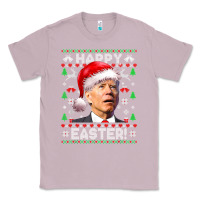 Lilac Santa Joe Biden Happy Easter Ugly Christmas Classic Tee - maiPhamDesign