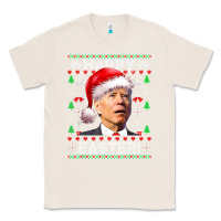 Natural Santa Joe Biden Happy Easter Ugly Christmas Classic Tee - maiPhamDesign