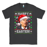 Santa Joe Biden Happy Easter Ugly Christmas Classic Tee | Teevron