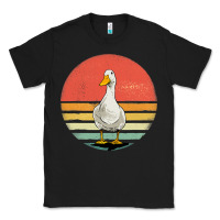 Black Retro Vintage Duck Classic Tee - maiPhamDesign