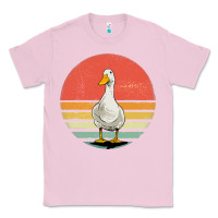 Bubblegum Pink Retro Vintage Duck Classic Tee - maiPhamDesign
