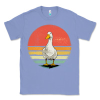 Colony Blue Retro Vintage Duck Classic Tee - maiPhamDesign