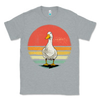Heather Grey Retro Vintage Duck Classic Tee - maiPhamDesign