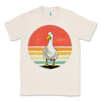 Natural Retro Vintage Duck Classic Tee - maiPhamDesign