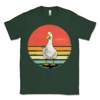 Sports Green Retro Vintage Duck Classic Tee - maiPhamDesign