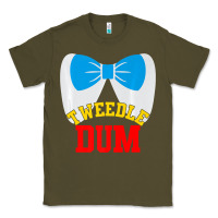 Army Green tweedle dee dum funny matching halloween costume for couples premium t Classic Tee - maiPhamDesign