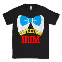 Black tweedle dee dum funny matching halloween costume for couples premium t Classic Tee - maiPhamDesign