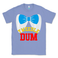 Colony Blue tweedle dee dum funny matching halloween costume for couples premium t Classic Tee - maiPhamDesign