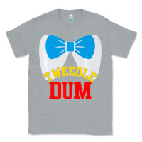 Heather Grey tweedle dee dum funny matching halloween costume for couples premium t Classic Tee - maiPhamDesign