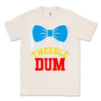 Natural tweedle dee dum funny matching halloween costume for couples premium t Classic Tee - maiPhamDesign