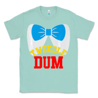 Seafoam tweedle dee dum funny matching halloween costume for couples premium t Classic Tee - maiPhamDesign
