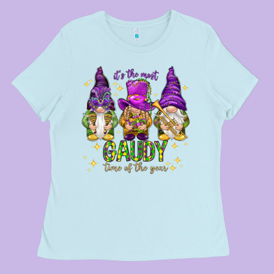 It's The Most Gaudy Time Of The Year Ladies Tee Designed By Howdyjamesfarm