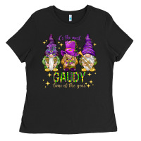 Black It's the most gaudy time of the year Ladies Tee - HowdyJamesFarm