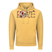 Vintage Mustard Skull love Valentine's Day Vintage Hoodie - FaDigitalArtStudio
