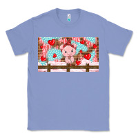 Colony Blue cute pig Classic Tee - TumblerDesignByShophia