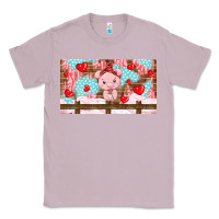 Lilac cute pig Classic Tee - TumblerDesignByShophia