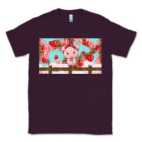 Plum cute pig Classic Tee - TumblerDesignByShophia