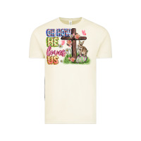Vintage Arctic Oh how he loves us Easter Day Vintage Tee - CowGirlArtShop