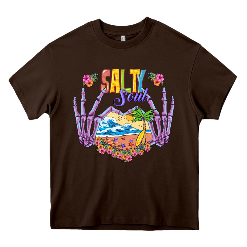 Salty Soul Heavy Core Tee by NancyCooperArtShop | Teevron