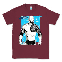 Burgundy the rock power Classic Tee - maiPhamDesign