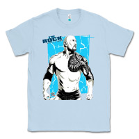 Dusty Blue the rock power Classic Tee - maiPhamDesign