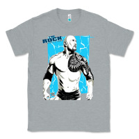Heather Grey the rock power Classic Tee - maiPhamDesign