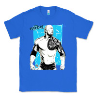 True Royal the rock power Classic Tee - maiPhamDesign