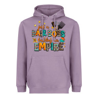 Lavender just a nail boss building her empire Heavyweight Hoodie - AdoDesignShop
