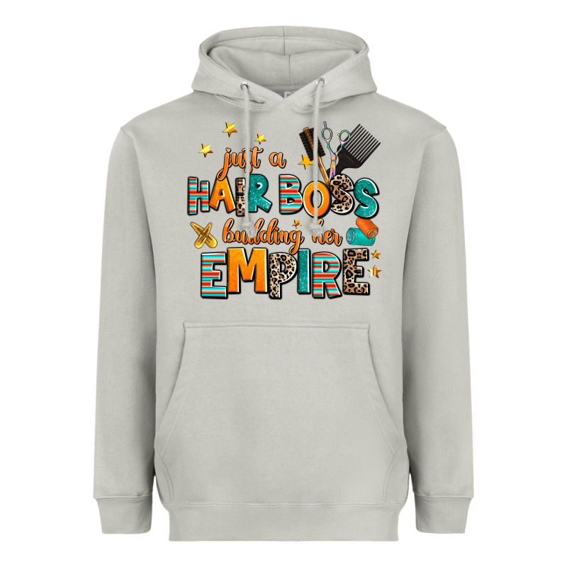 Just A Nail Boss Building Her Empire Heavyweight Hoodie by AdoDesignShop | Teevron