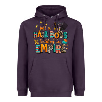 Plum just a nail boss building her empire Heavyweight Hoodie - AdoDesignShop
