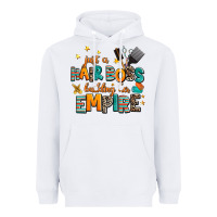 White just a nail boss building her empire Heavyweight Hoodie - AdoDesignShop