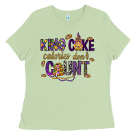 Matcha King cake calories don't count Ladies Tee - HowdyJamesFarm