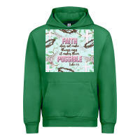 Emerald faith does not make things easy Urban Hoodie - JahusDesignShop