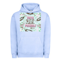 Pigment Grape Ice faith does not make things easy Urban Hoodie - JahusDesignShop
