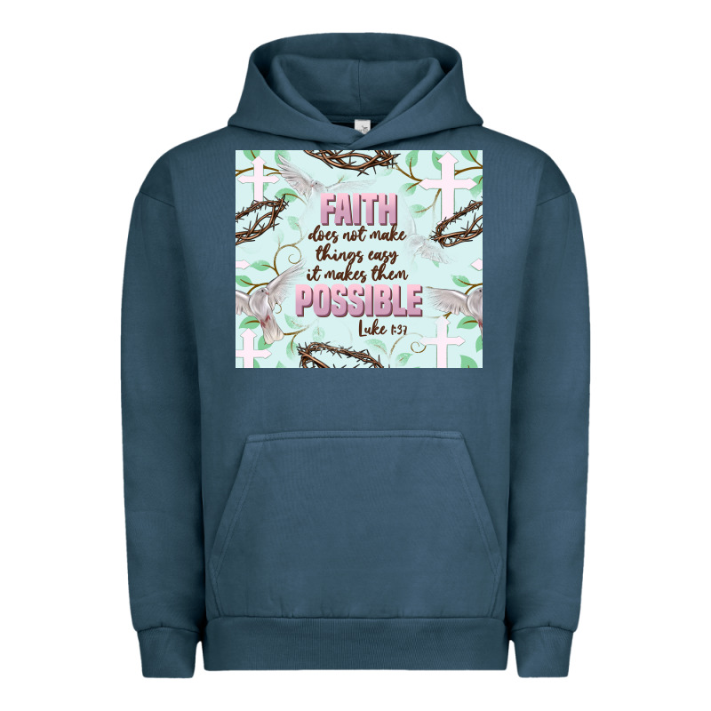 Faith Does Not Make Things Easy Urban Hoodie by JahusDesignShop | Teevron