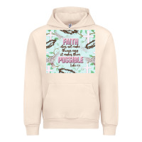 Sandshell faith does not make things easy Urban Hoodie - JahusDesignShop