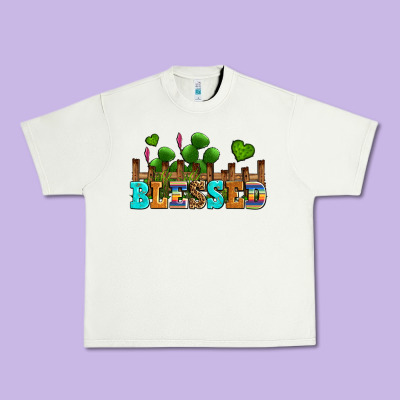 Blessed Olivia Urban Heavy Tee Designed By Oliviacreatesart